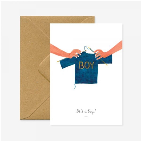 Darčekové želanie k narodeniu dieťatka „It´s a boy“!