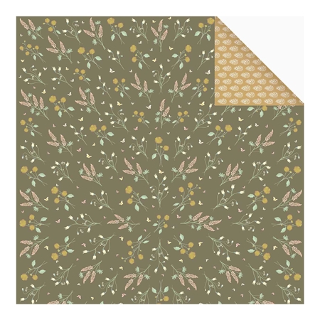 Znovu použiteľný darčekový papier – kvety