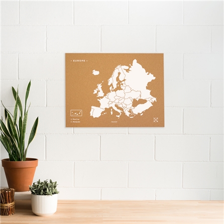 Korková nástenka – mapa Európy L