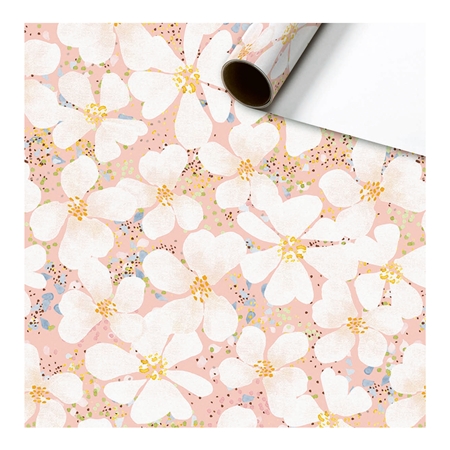 Baliaci papier hárok – farebné kvety čerešní
