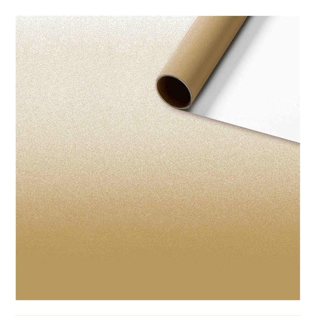 Balicí papír role bronzový s barevným přechodem
