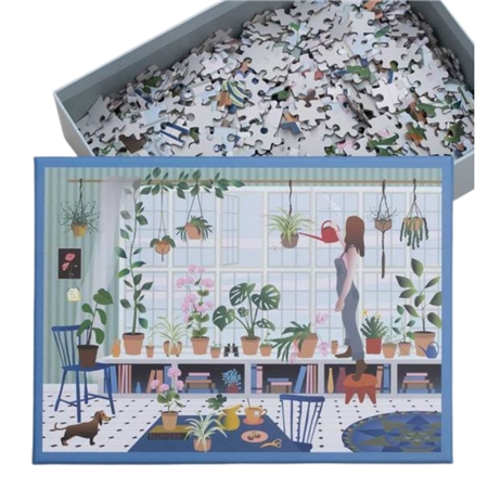 Puzzle pre milovníkov kvetín 1000 ks