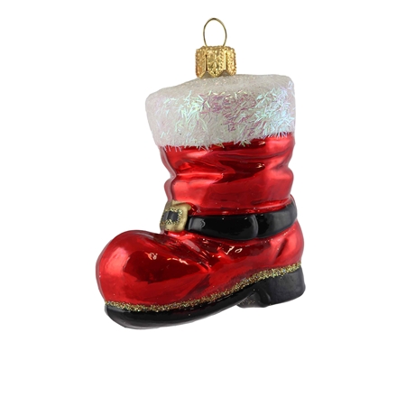 Vianočná ozdoba Santova topánka