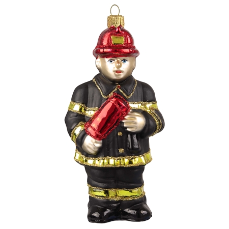 Vianočná ozdoba hasič