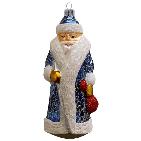 Vánoční figurka Santa s berlou