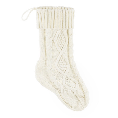 Pletená vianočná ponožka