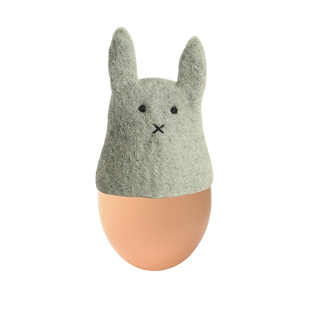 Čiapočka na vajíčko zelený zajačik