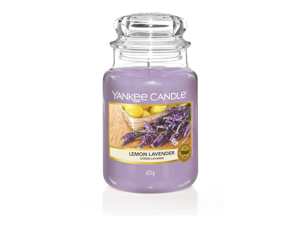 Vonná sviečka Yankee Candle LEMON LAVENDER classic veľká