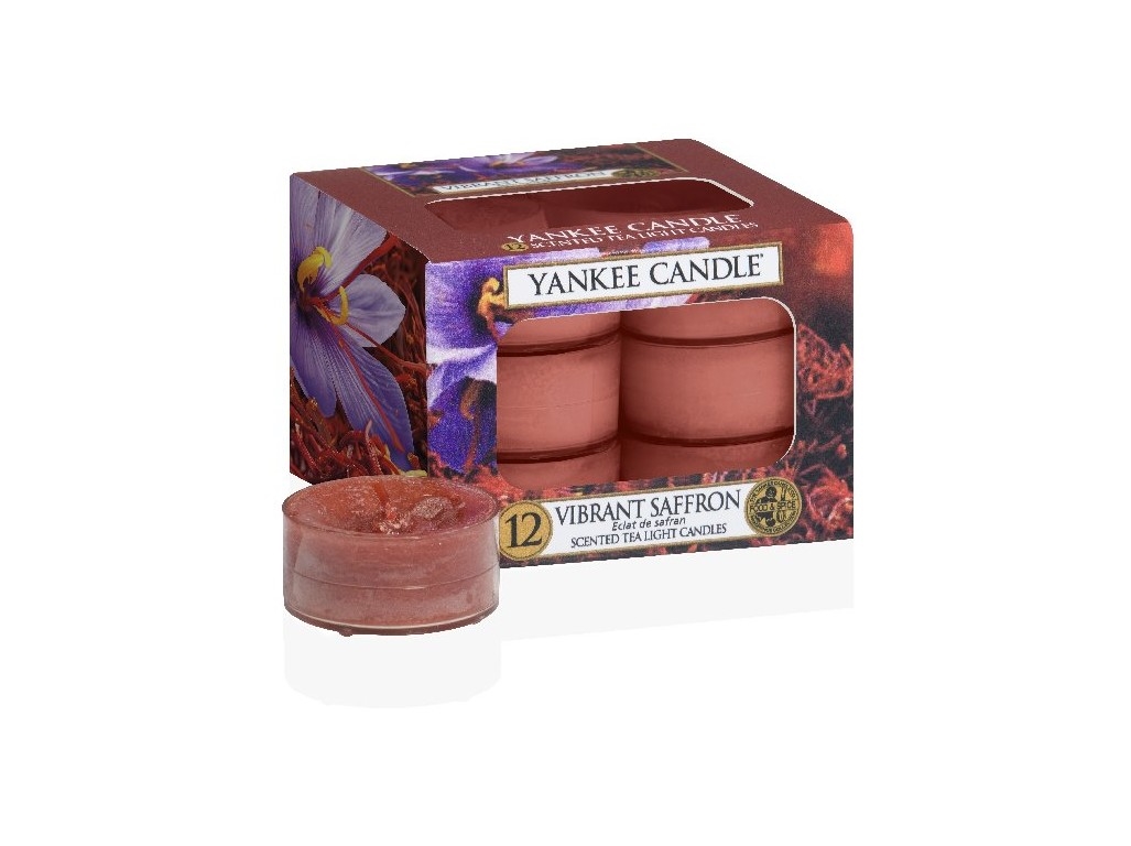 Vonné čajové sviečky Yankee Candle VIBRANT SAFFRON