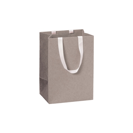 Darčeková taška béžovo-šedá malá