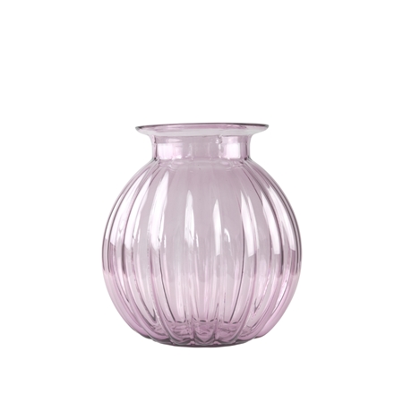 Krištáľová váza Maruška orgovánovo fialová