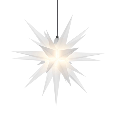 Herrnhuter plastová hvězda bílá - 68 cm