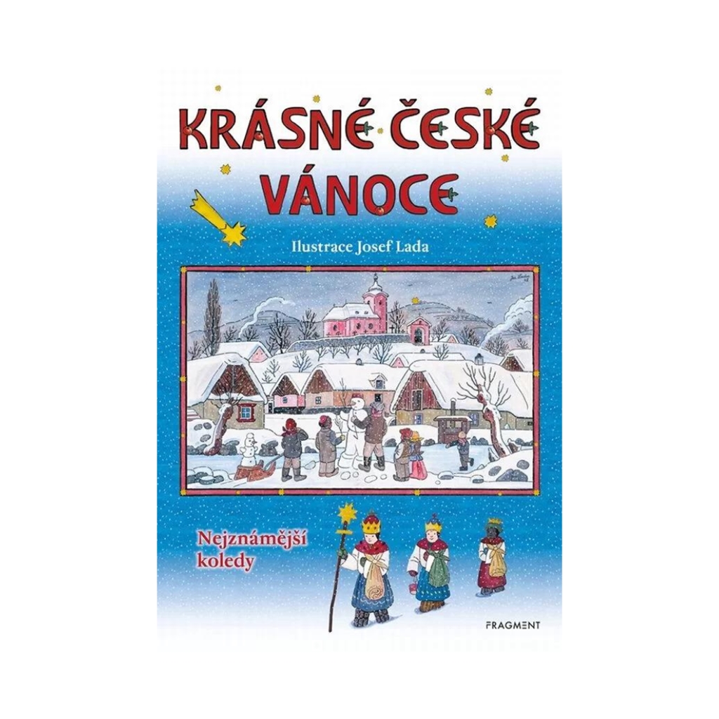 Kniha kolied Josef Lada Krásne české Vianoce