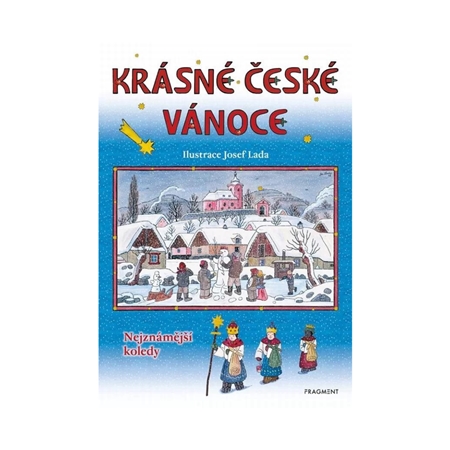 Kniha kolied Josef Lada Krásne české Vianoce