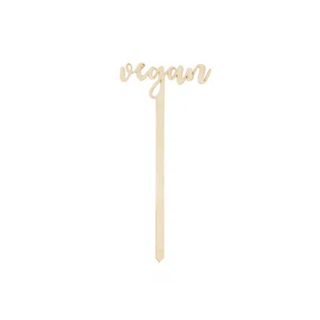 Drevený zápich vegan