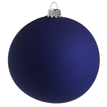 Sklenený ornament vo farbe noci