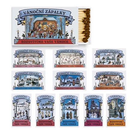 Dlhé vianočné zápalky – Josef Lada