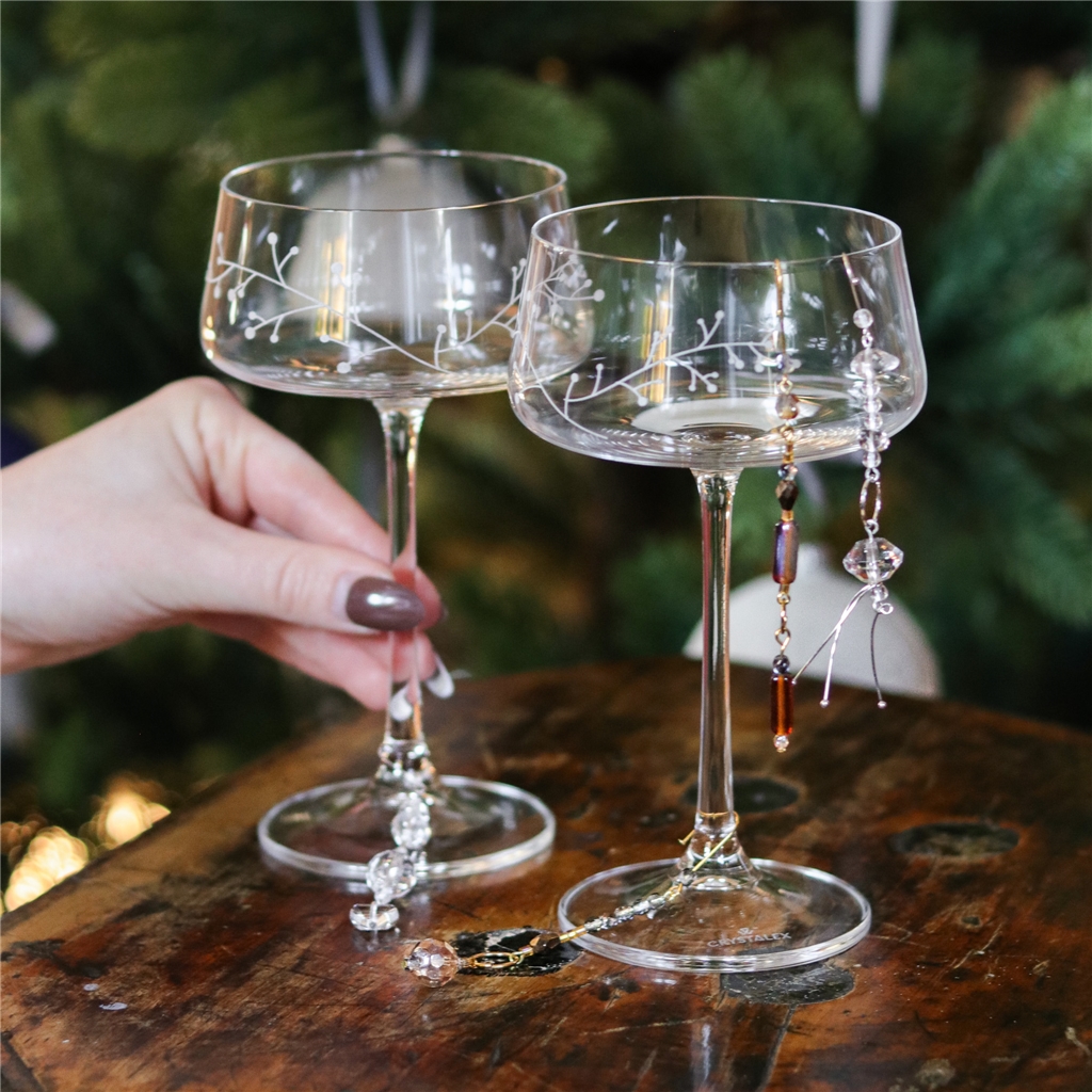 Šperky zo skla - číry variant I (Design Petra Lorenc x Decor by Glassor)