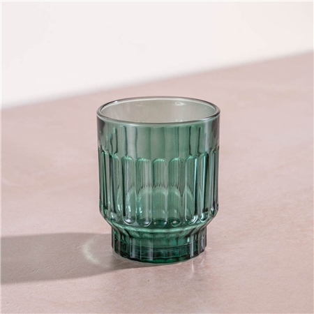 Sklenička v zelenej farbe 300 ml