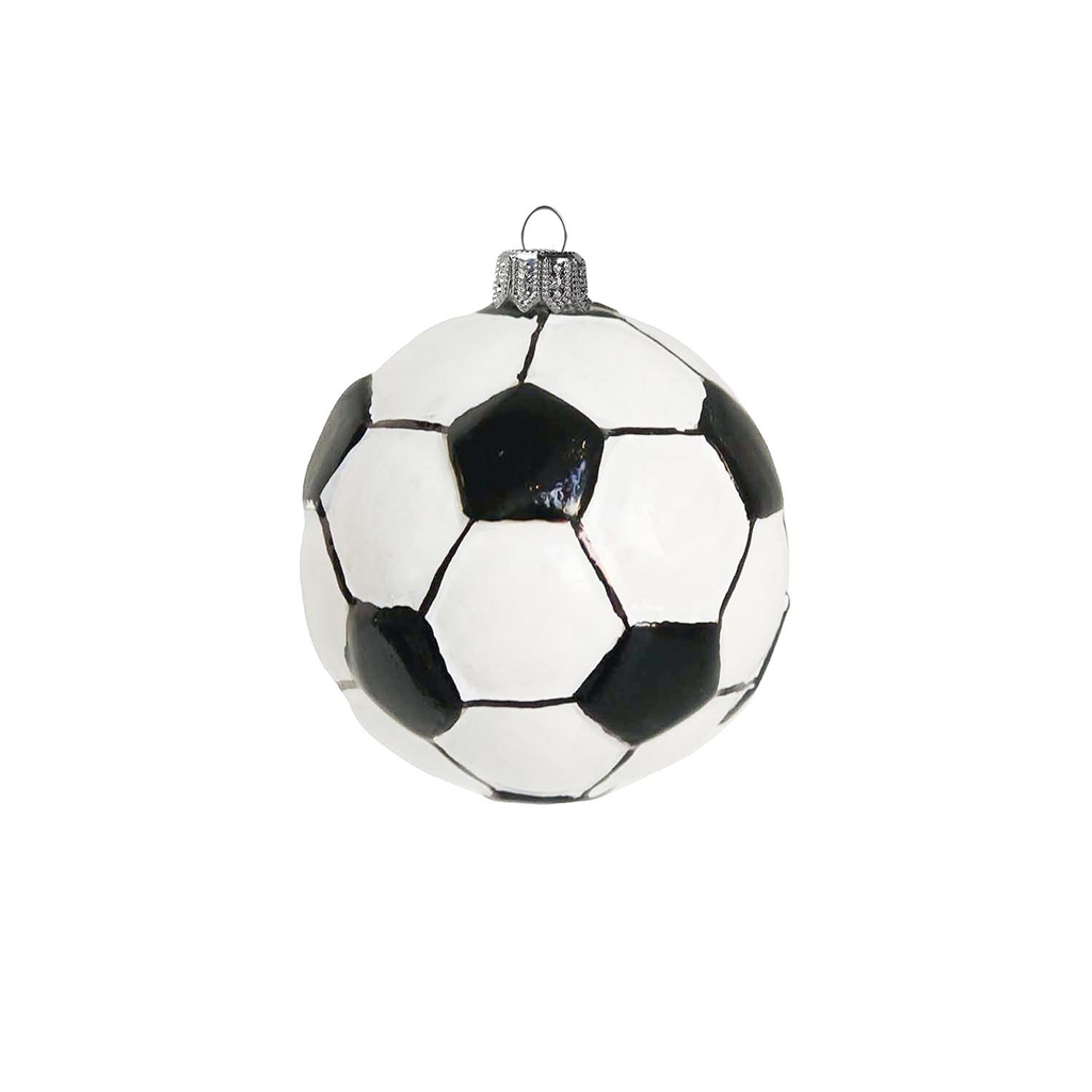 Sklenená futbalová lopta malá