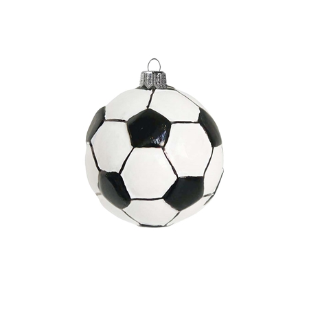 Sklenená futbalová lopta malá