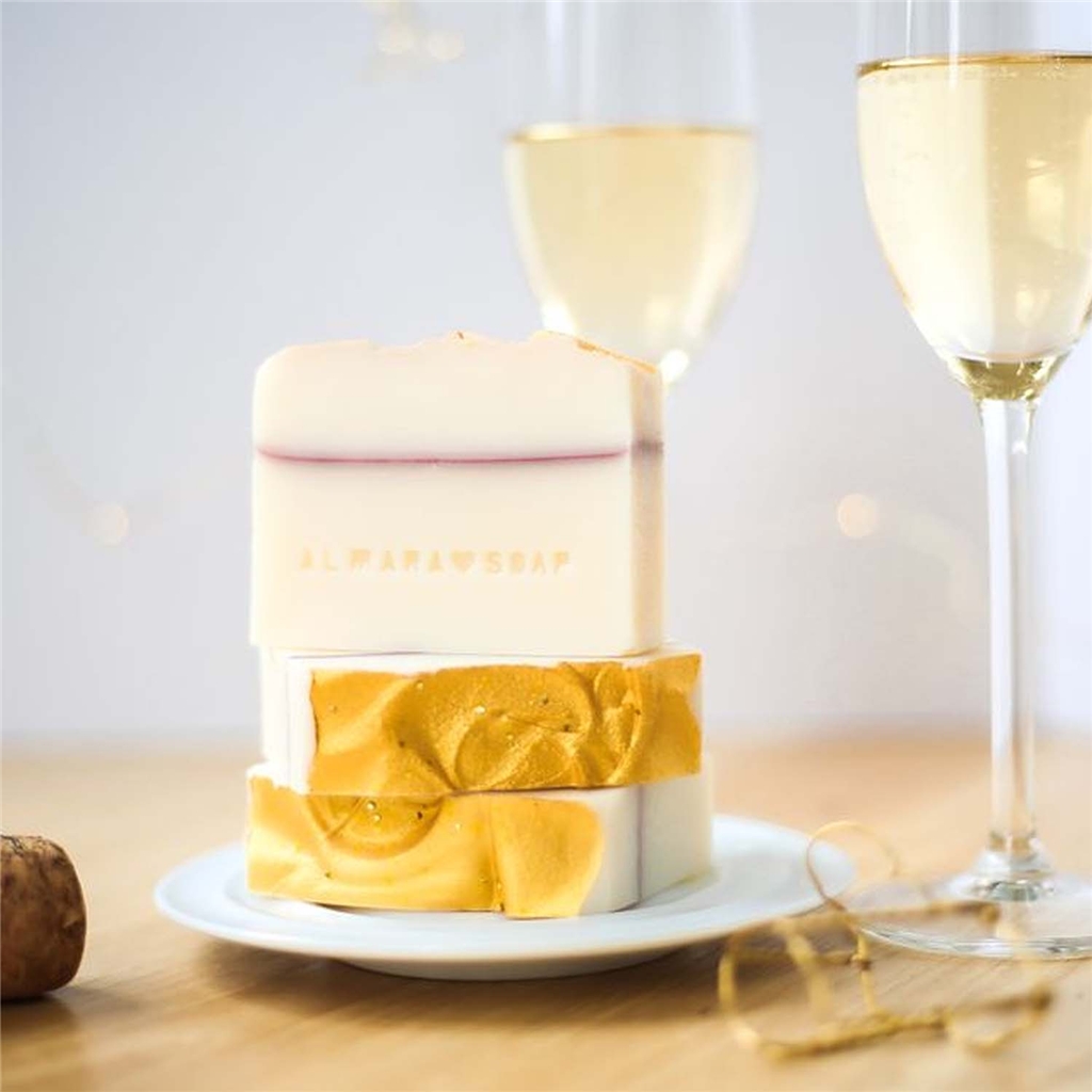 Almara soap -Sparkling Champagne