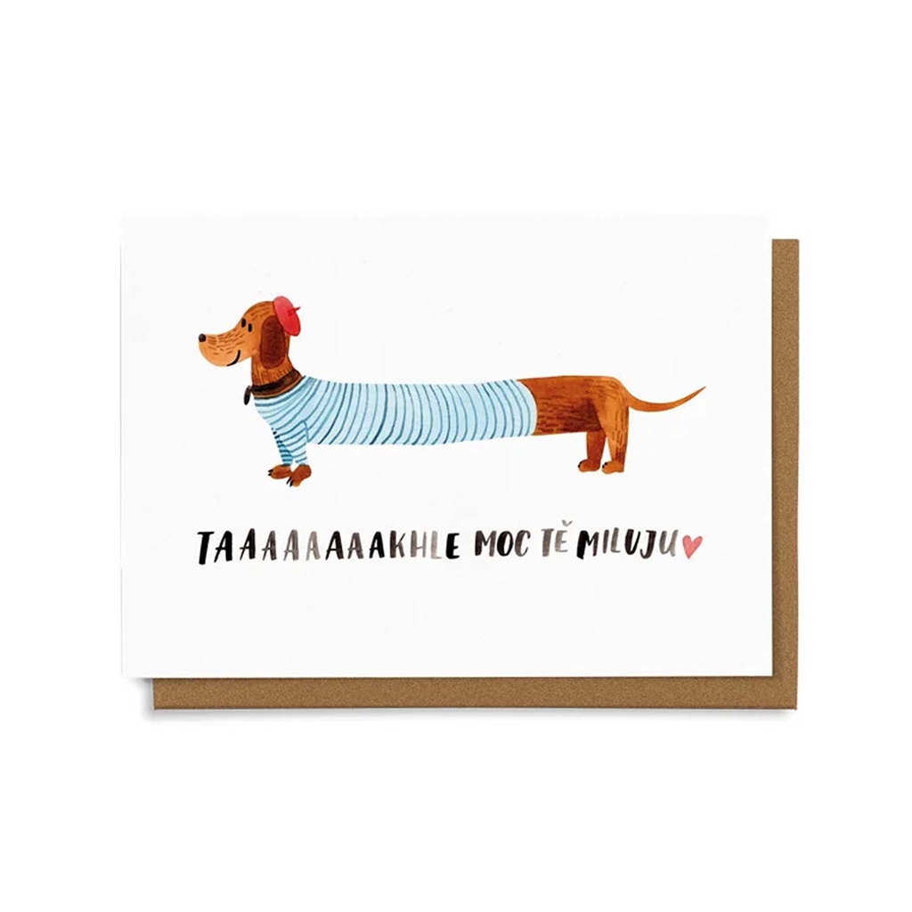 Přáníčko - Taaakhle moc tě miluju
