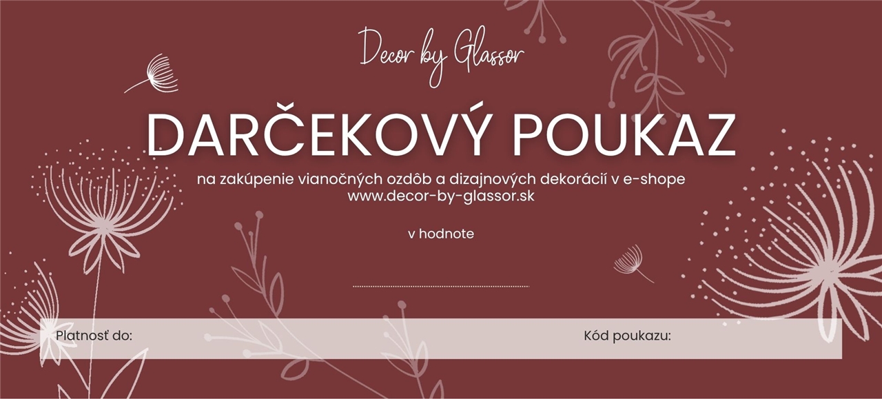 Dárkový poukaz | Vyberte si hodnotu 20-100 €